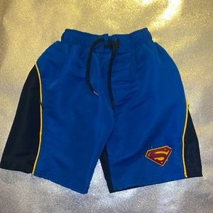 Superman swim shorts